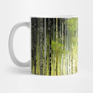 Forest Landscape Art Decor Paint Mosaic Mug